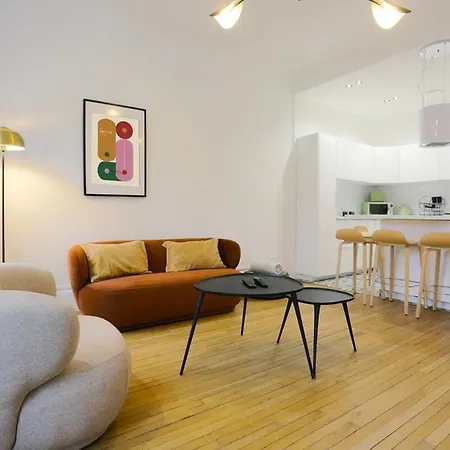 아파트 Le Chaleureux De Medreville - 6pers - 3chambres - 4lits - Terrasse 낭시