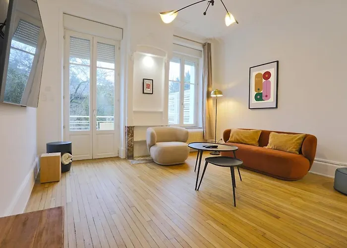 Le Chaleureux De Medreville - 6pers - 3chambres - 4lits - Terrasse Apartment Nancy